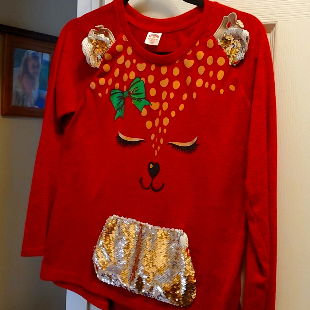 Girls xmas sweater